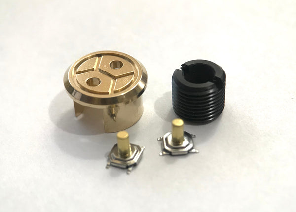 Ignition Dual Tactile Switch (Brass)