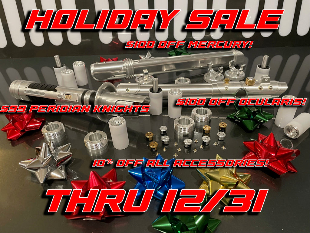 Holiday sale goes thru December 31!