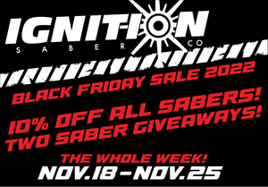 Black Friday sale November 18 - 25, 2022!