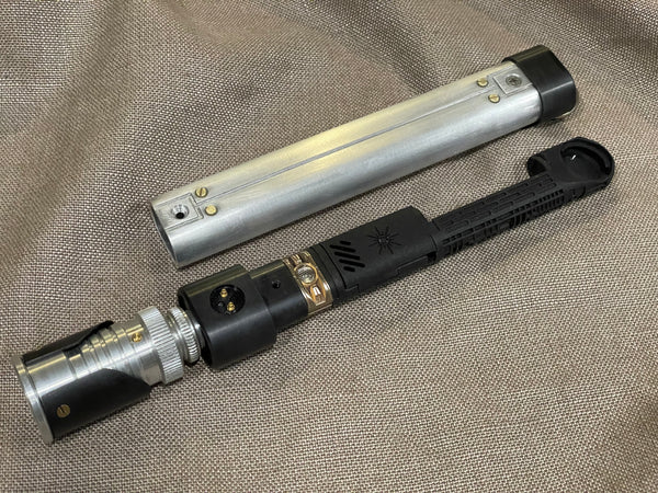 One of one custom oval Saber Empty Hilt Kit