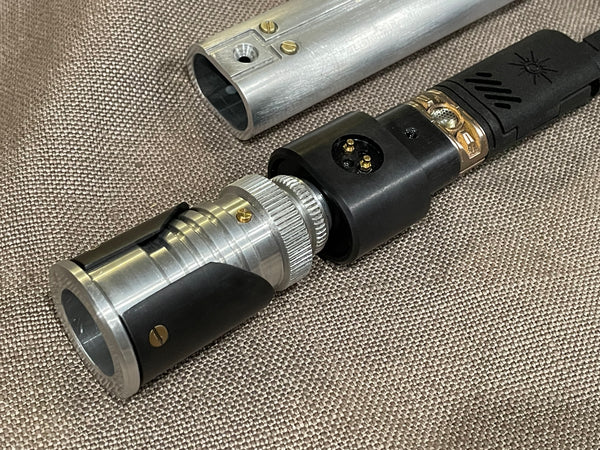 One of one custom oval Saber Empty Hilt Kit